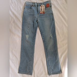 NWT Girls Levi's High Rise Ankle Straight Jeans